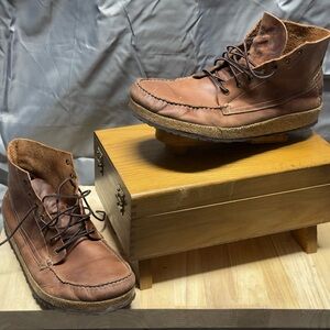 Birkenstock Men's Tan Leather Chukka Boots